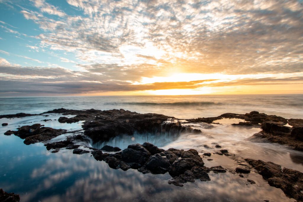 Najpiękniejsze miejsca w USA: Thor's Well, Oregon