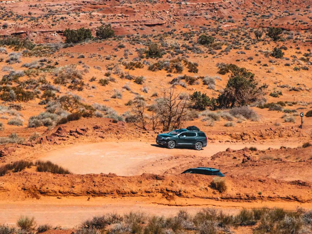 trasa widokowa w monument valley